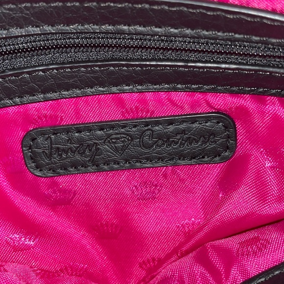 Juicy Couture Black and Multicolor Tweed Crossbody Shoulder Bag - Picture 5 of 11